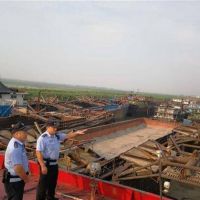 湖北打擊非法采砂、拆除砂石碼頭 監(jiān)利復綠41個港口碼頭！