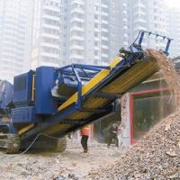 移動式破碎機處理建筑垃圾需企業(yè)共同合作，形成完整產(chǎn)業(yè)鏈